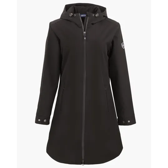 Camano Recycled Stretch Water Resistant Women's Full Zip Jacket — view 3