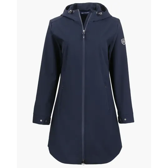 Camano Recycled Stretch Water Resistant Women's Full Zip Jacket — view 4