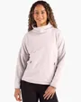 Women's Recycled Fleece Funnel Neck Pullover Jacket — view 4