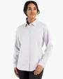 Skyline Recycled Gingham Women's Long Sleeve Spread Collar Dress Shirt — view 4