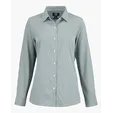 Skyline Recycled Gingham Women's Long Sleeve Spread Collar Dress Shirt — view 10