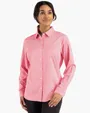 Skyline Recycled Gingham Women's Long Sleeve Spread Collar Dress Shirt — view 8