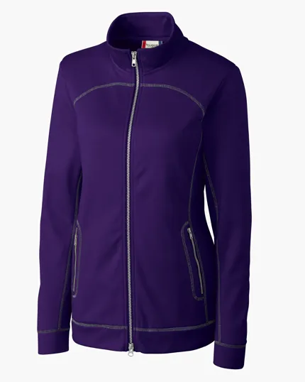 Clique Helsa Performance Knit Women's Full Zip — view 4