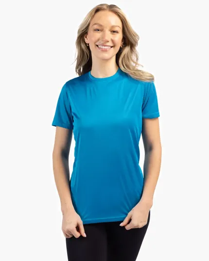 Clique Spin Solution-dyed Performance Jersey Women's Short Sleeve Tee