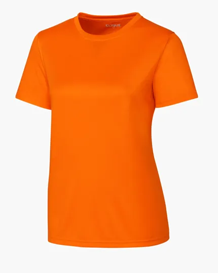 Clique Spin Solution-dyed Performance Jersey Women's Short Sleeve Tee — view 8