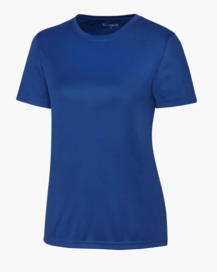 Clique Spin Solution-dyed Performance Jersey Women's Short Sleeve Tee — view 12