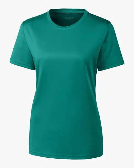 Clique Spin Solution-dyed Performance Jersey Women's Short Sleeve Tee — view 13