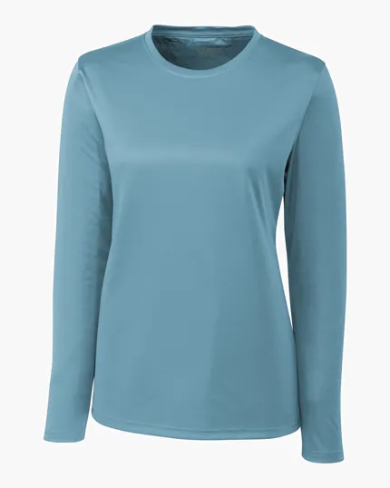 Clique Spin Solution-dyed Performance Jersey Women's Long Sleeve Tee — view 3