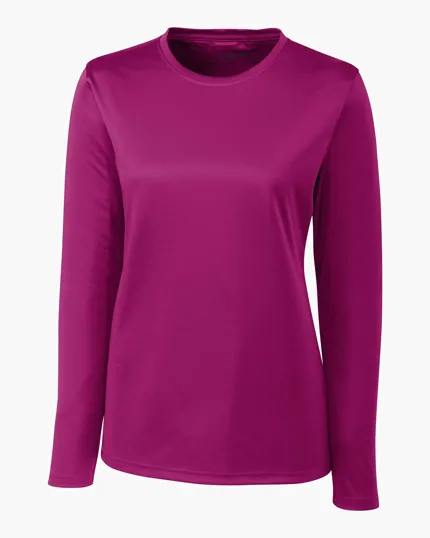 Clique Spin Solution-dyed Performance Jersey Women's Long Sleeve Tee — view 5