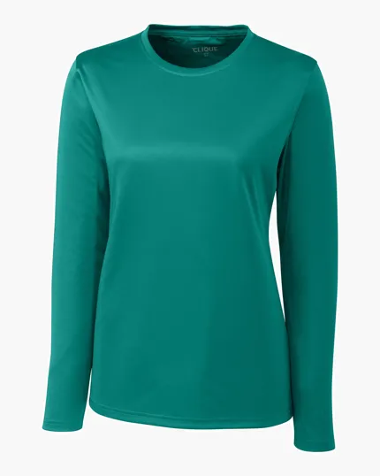 Clique Spin Solution-dyed Performance Jersey Women's Long Sleeve Tee — view 13