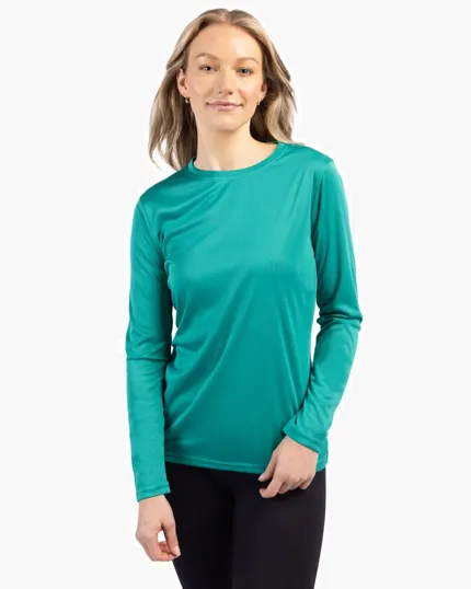 Clique Spin Solution-dyed Performance Jersey Women's Long Sleeve Tee