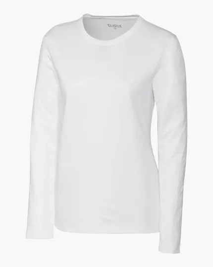 Clique Spin Solution-dyed Performance Jersey Women's Long Sleeve Tee — view 14
