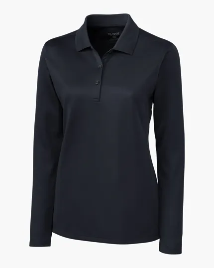 Clique Ice Pique Tech Women's Long Sleeve Polo — view 7