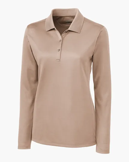 Clique Ice Pique Tech Women's Long Sleeve Polo — view 9