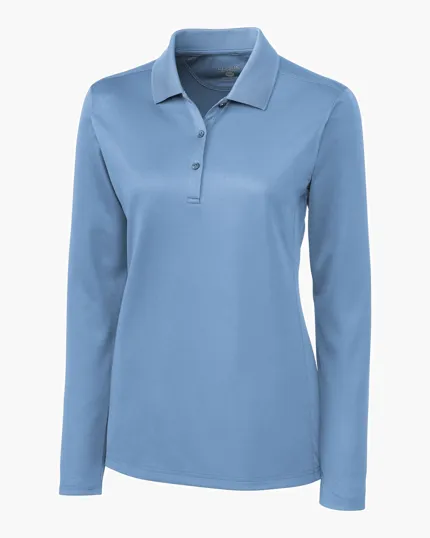 Clique Ice Pique Tech Women's Long Sleeve Polo — view 10