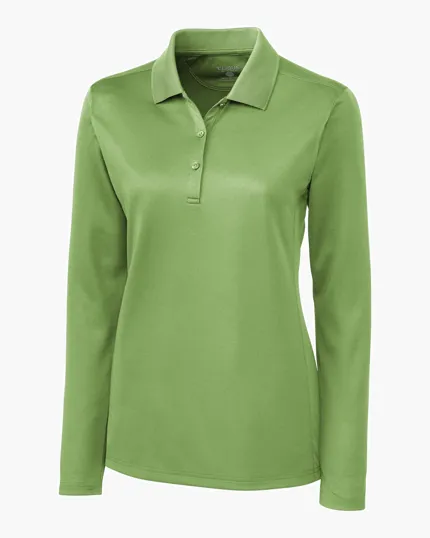 Clique Ice Pique Tech Women's Long Sleeve Polo — view 14