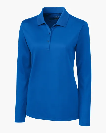 Clique Ice Pique Tech Women's Long Sleeve Polo — view 15