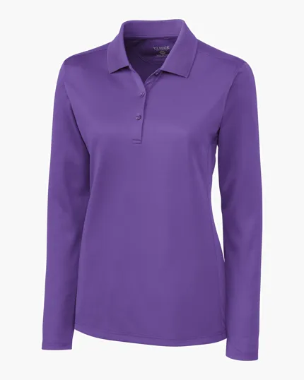 Clique Ice Pique Tech Women's Long Sleeve Polo — view 17