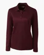 Clique Ice Pique Tech Women's Long Sleeve Polo — view 3