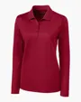Clique Ice Pique Tech Women's Long Sleeve Polo — view 6