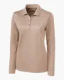 Clique Ice Pique Tech Women's Long Sleeve Polo — view 9