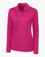 Clique Ice Pique Tech Women's Long Sleeve Polo — view 13