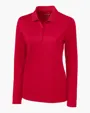 Clique Ice Pique Tech Women's Long Sleeve Polo — view 19