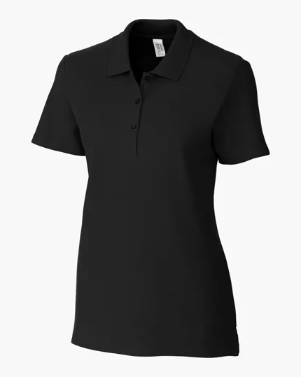 Clique Addison All Cotton Pique Women's Polo — view 2