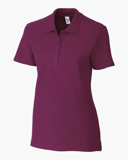 Clique Addison All Cotton Pique Women's Polo — view 3