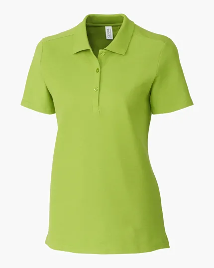Clique Addison All Cotton Pique Women's Polo — view 6