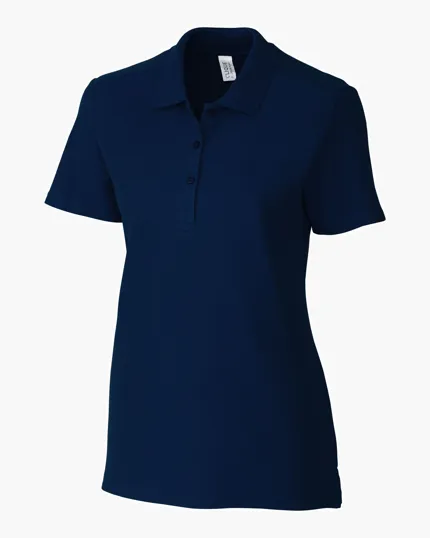 Clique Addison All Cotton Pique Women's Polo — view 7