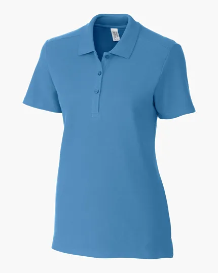 Clique Addison All Cotton Pique Women's Polo — view 8
