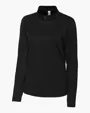 Clique Spin Solution-dyed Performance Interlock Women's Half Zip — view 5