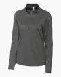 Clique Spin Solution-dyed Performance Interlock Women's Half Zip — view 8