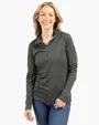 Clique Spin Solution-dyed Performance Interlock Women's Half Zip — view 3