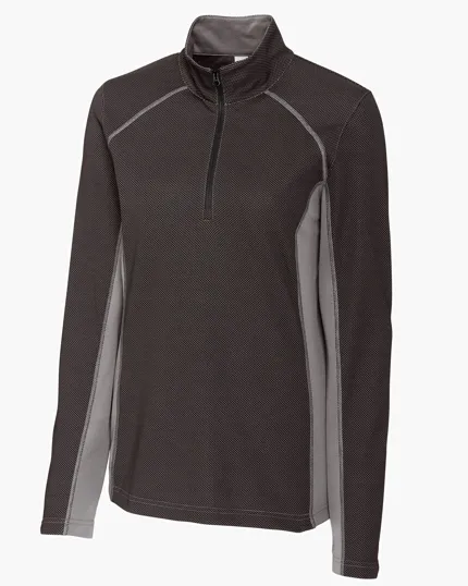 Image for Clique Ice Pique Colorblock Womens Half Zip Tech Pullover