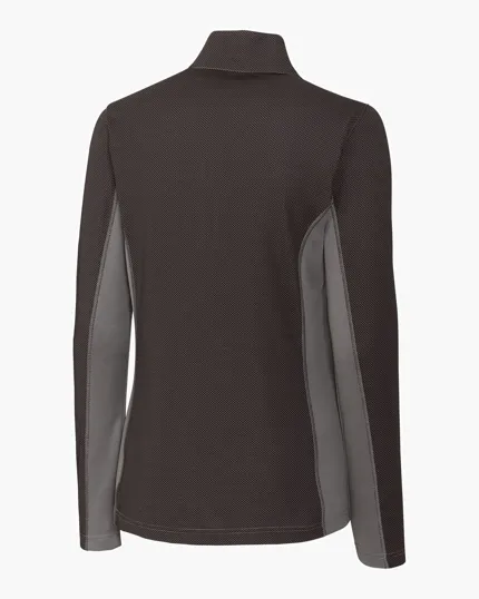 Image for Clique Ice Pique Colorblock Womens Half Zip Tech Pullover