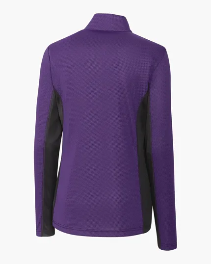 Image for Clique Ice Pique Colorblock Womens Half Zip Tech Pullover