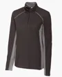 Image for Clique Ice Pique Colorblock Womens Half Zip Tech Pullover-2