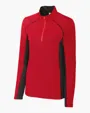 Image for Clique Ice Pique Colorblock Womens Half Zip Tech Pullover-5