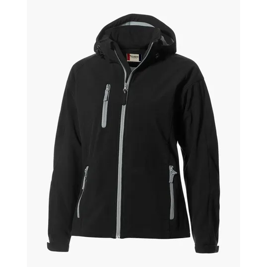 Clique Serac Stretch Softshell Women's Full Zip Jacket — view 2