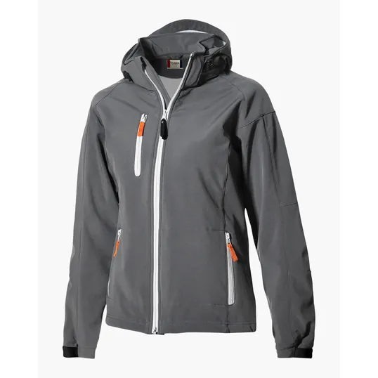 Clique Serac Stretch Softshell Women's Full Zip Jacket — view 3
