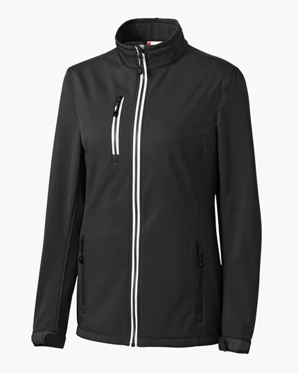 Clique Telemark Recycled Stretch Softshell Women's Full Zip Jacket — view 6