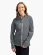 Clique Telemark Recycled Stretch Softshell Women's Full Zip Jacket — view 3