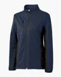 Clique Narvik Recycled Colorblock Stretch Softshell Women's Full Zip Jacket — view 3