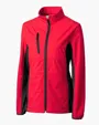 Clique Narvik Recycled Colorblock Stretch Softshell Women's Full Zip Jacket — view 5