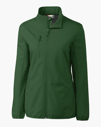 Clique Trail Recycled Stretch Softshell Women's Full Zip Jacket — view 3