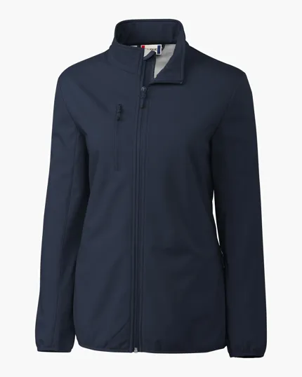 Clique Trail Recycled Stretch Softshell Women's Full Zip Jacket — view 4