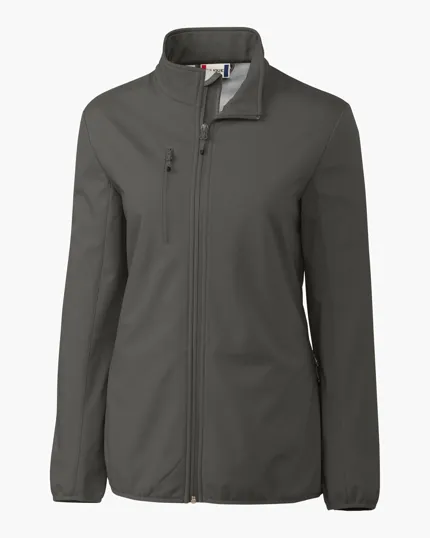 Clique Trail Recycled Stretch Softshell Women's Full Zip Jacket — view 5