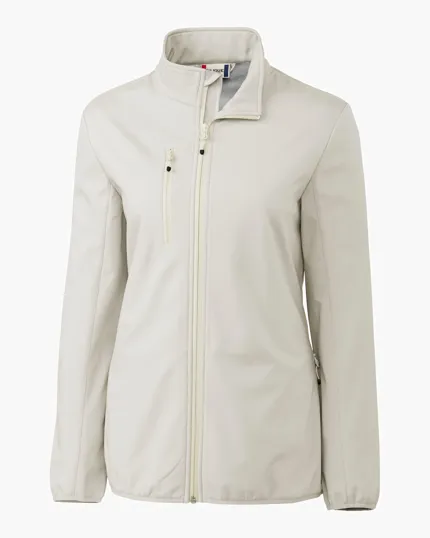 Clique Trail Recycled Stretch Softshell Women's Full Zip Jacket — view 6